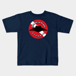 Isla De La Plata Ecuador | Manta Ray Scuba Diving Kids T-Shirt